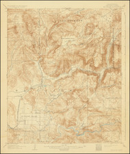 California and San Diego Map By U.S. Geological Survey
