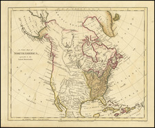 North America Map By Robert Wilkinson