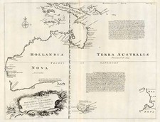 Australia Map By Emanuel Bowen