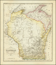 Wisconsin Map By Joseph Meyer