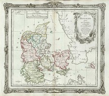 Europe and Scandinavia Map By Louis Brion de la Tour