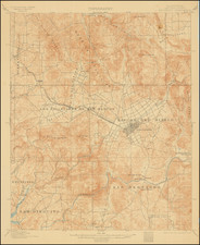 California and San Diego Map By U.S. Geological Survey