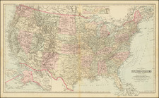 Gray's New Map of the United States