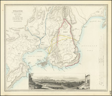 Sicily and Greece Map By SDUK