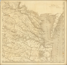 Virginia Map By Frederick Bossler / Bishop James Madison