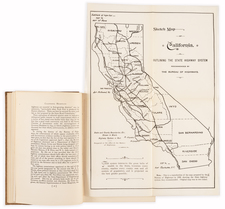 California Map By H.S. Crocker & Co.