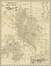 Texas Map By Lamar & Barton