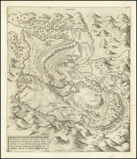 Jerusalem Map By Benito Arias Montanus