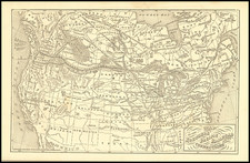 United States Map By Jay Cooke & Co.