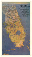 Florida Map By Poole Brothers