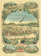 South, Louisiana, Texas and Curiosities Map By J. Morrison Murray