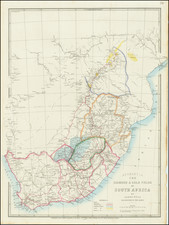 South Africa Map By James Wyld