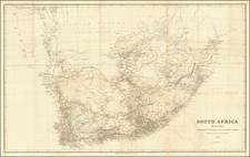 South Africa Map By James Wyld