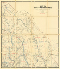 British Columbia Map By British Columbia Department of Land and Works