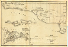 California and Rare Books Map By Benjamin Silliman, Jr.