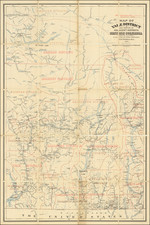 Map of Yale District and Portion of Adjacent Districts.  British Columbia Compiled and Drawn in the Lands and Works Department . . . 1909