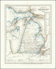 Michigan Map By Joseph Meyer