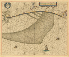 Netherlands Map By Pieter Goos