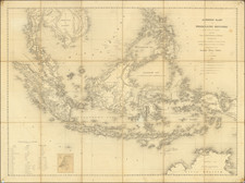 Philippines, Singapore and Indonesia Map By F. J. Ensinck
