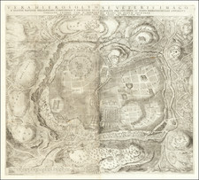 Jerusalem Map By Juan Baptist Villalpando