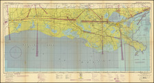 Louisiana Map By U.S. Coast & Geodetic Survey