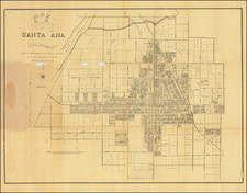 Other California Cities Map By Southern Pacific Railroad Company