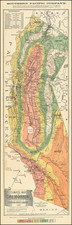 California Map By H.S. Crocker & Co.