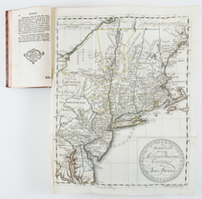 United States, New England, Mid-Atlantic, Rare Books and American Revolution Map By Christian Leiste / Thomas Albrecht Pingeling