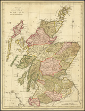 Scotland Map By Robert Wilkinson