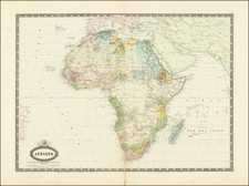 Africa Map By F.A. Garnier