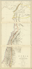 Middle East and Holy Land Map By Cassell, Petter & Galpin