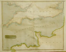 Europe, British Isles and France Map By John Thomson