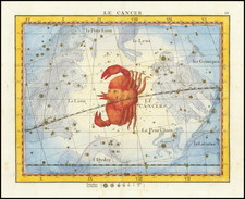 Celestial Maps Map By John Flamsteed / Jean Nicolas Fortin