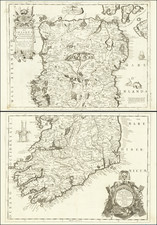 Ireland Map By Vincenzo Maria Coronelli