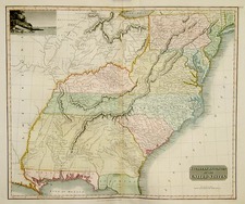 Mid-Atlantic, South, Southeast and Midwest Map By John Thomson