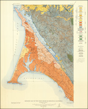 San Francisco & Bay Area Map By U.S. Geological Survey