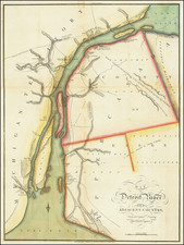 Antique Map of Louisiana by John Melish - 1820 by Blue Monocle