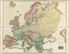 Europe and Europe Map By John Thomson