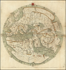 World Map By Johann Bongars / Pietro Vesconte