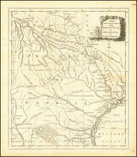 Southeast and Georgia Map By Universal Magazine