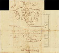 South Carolina and American Revolution Map By William Moultrie