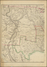 Midwest and Civil War Map By Theodore Ettling  &  Day & Son