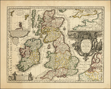 British Isles Map By Des Granges