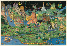 Pictorial Maps and Curiosities Map By Jaro Hess