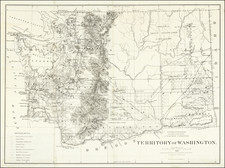 Washington Map By General Land Office