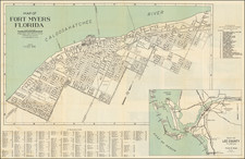 Florida Map By F. B. Dolph