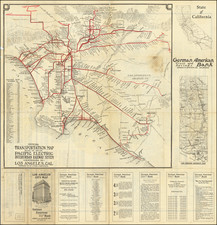 Los Angeles Map By Laura L. Whitlock