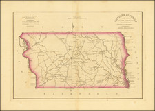 South Carolina Map By Robert Mills