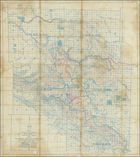 California Map By C. P. Goerl