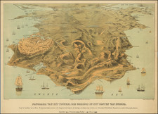 Russia and Ukraine Map By A. Jager